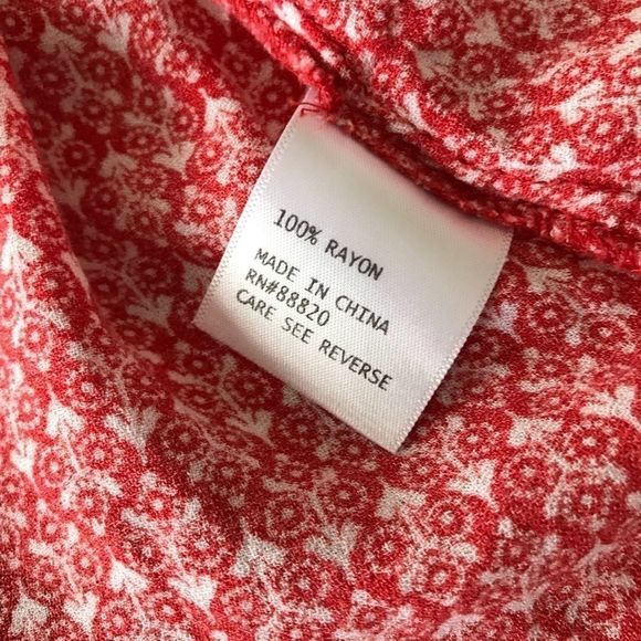 Cynthia Rowley Women’s Sz L Sleeveless Floral Top - Picture 5 of 5